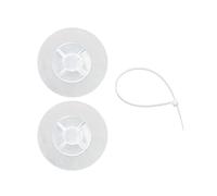 Llazsybz Anclaje de Pared Transparente, Autoadhesivo, No Requiere Perforación Y Es Antivuelco para Muebles, Ideal para Bebés Y Niños, Ajustable.