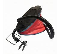 Llazsybz Bomba con Boquillas Compacto Inflador Fuelle, sin Alimentación, Bomba con Tubo Flexible, para Viaje