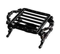 Llazsybz Calentador Portátil para Tetera, Portavelas Decorativo para Velas Pequeñas, Base Aislante, Calentador de Tetera de Hierro Fundido para Cocina, Cuadrado, Individual