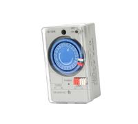 Llazsybz Interruptor Mecánico Temporizador para Control de Luces de Calle Temporizador Instalable Carcasa No Combustible Mecanismo Confiable Adecuado para