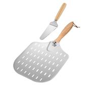 Llazsybz Juego de Herramientas para Pizza, Espátulas para Pizza, Utensilios de Cocina para Hornear, Colocación Giratoria para Horno, Paleta para Pizza, Pelar P, Conjunto C, tal como se describe