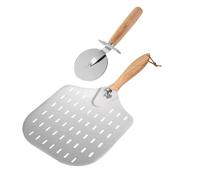 Llazsybz Juego de Herramientas para Pizza, Espátulas para Pizza, Utensilios de Cocina para Hornear, Colocación Giratoria para Horno, Paleta para Pizza, Pelar P, Conjunto B, tal como se describe