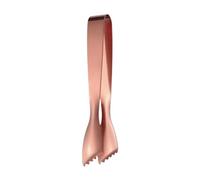 Llazsybz Pinzas de Acero Inoxidable para Servir Hielo, Oro Rosa, tal como se describe