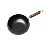 Llazsybz Sartén Wok Antiadherente para Hervir, Apta para Cocinas de Inducción, Sin Revestimiento, para Cocina China, Sin Tapa, 26cm
