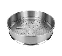 Llazsybz Vaporizador Cocina de Acero Inoxidable Canasta para Cocinar Verduras Pasteles Cocina Antiadherente Adecuado para Restaurante Hogar Camping, Los 32cm, tal como se describe