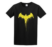 Llbang Bat Justice Unisex 100% Cotton Short-Sleeve T-Shirts Black XL
