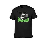 Llbang Eraserhead Film Poster Unisex 100% Cotton Short-Sleeve T-Shirts Black L