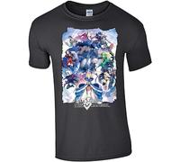Llbang Fate Grand Order Anime Unisex T-Shirt Unisex 100% Cotton Short-Sleeve T-Shirts Black XL