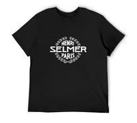 Llbang Funny Henri Selmer Paris Saxophone Men T Shirt Black L