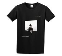 Llbang Leonard Cohen You Want It Darker Unisex 100% Cotton Short-Sleeve T-Shirts Black XL