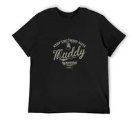 Llbang Muddy Waters Keep The Blues Alive O-Neck 100% Cotton Short Sleeve Unisex T-Shirt XXXL
