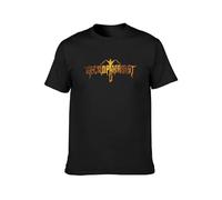 Llbang Necrophagist Epitaph Unisex 100% Cotton Short-Sleeve T-Shirts Black M