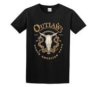 Llbang Outlaws North American Tour Unisex 100% Cotton Short-Sleeve T-Shirts Black XXXL