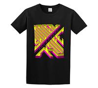 Llbang Shonen Knife Overdrive Unisex 100% Cotton Short-Sleeve T-Shirts Black M