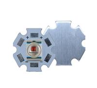 LLBOGRGGN 10pcs 3W Orange Yellow LED XR-E Q5 7090 Chip High Power LED Diode Emitter Beads with 20mm pcb