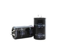 LLBOGRGGN 12 condensadores electrolíticos de aluminio radiales DIP RB2 100v4700uf, 100v 4700uf, tolerancia del 20%, tamaño 30 x 50 mm, 20%