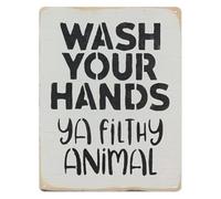 LLBOGRGGN Edgy Bathroom Metal Tin Sign You Had One Job Don’t Miss the Bowl Funny for College Dorm Apartment 8 X 12 in