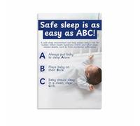 LLBOGRGGN Gentle Parenting Poster Canvas Wall-Art Newborn Care Basics for Nursery Living Room Decor(Unframed,16X24inch(40X60cm))