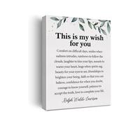 LLBOGRGGN Inspirational Wish Quote Canvas This Is My For You Wall-Art Print For Living Room Bedroom Office Home Decor Gift(Unframed,16x24inch(40x60cm))