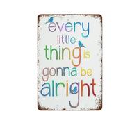 LLBOGRGGN Stay Motivational Metal Sign Vintage Tin Plaque with Uplifting Quote for Home Office Wall Decor Inspirational Art 8 X 12 Inch