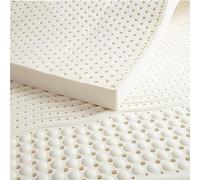 Llchaensc Protector De Colchón 100% Látex para Aliviar El Dolor De Espalda,Sobrecolchón Hipoalergénico Transpirable | Mejora Circulacion Sanguinea,5cm,90x190cm(35x75in)