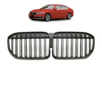 LLCTOOLS Rejilla Doble Tira Frontal BMW Serie 7 G11 G12 Facelift AB 19 SC Negro