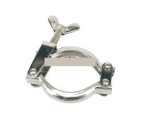 LLCUJVVR 40mm Ferrule O/D SS304 Stainless Steel Stamping Tri Clamp Fitting Dairy Brewing Tri