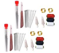 LLDYAN Hosenwelt 37PCS Sewing Tool Set, Hosenwelt Sewing Kit, Needles Thread Hand Repair Tools, Embroidery Tool Kit, Portable DIY Hand Made Craft Set (2Set)
