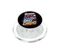 Llegada Tarde Cardio Diario Divertido PopSockets PopGrip para MagSafe