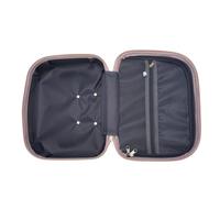 Llegador de Bicicleta Plegable con 2 Diseños de Cremallera - Filtros sin Deslizamiento Resistentes - para Viajar un Viaje Corto (Material ABS) (Rosado)