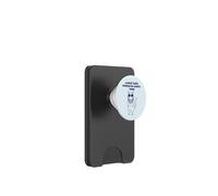 Llegué Tarde Porque No Quería Venir Gato Humor PopSockets PopWallet para MagSafe