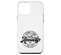 Llegué y Vi Que tenía ansiedad, así Que me FUI: Dicho Divertido de la Oficina Carcasa para iPhone 12 Mini