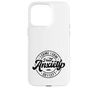 Llegué y Vi Que tenía ansiedad, así Que me FUI: Dicho Divertido de la Oficina Carcasa para iPhone 15 Pro MAX