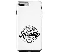 Llegué y Vi Que tenía ansiedad, así Que me FUI: Dicho Divertido de la Oficina Carcasa para iPhone 7 Plus/8 Plus