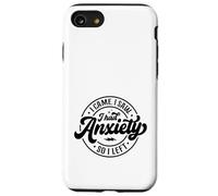 Llegué y Vi Que tenía ansiedad, así Que me FUI: Dicho Divertido de la Oficina Carcasa para iPhone SE (2020) / 7/8