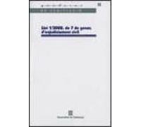 Llei 12000 De 7 De Gener Denjudiciament Civil