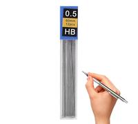 Llenado de plomo para lápices mecánicos: grafito de 12 pcs, reemplazo confiable de escritura, líneas consistentes, diseño resistente a prueba de ruptura | Oferta perfecta para niñas' Estudio de amigos