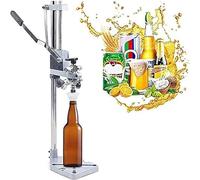Llenador de botellas de contrapresión, de acero inoxidable, para cerveza y vino casero, se adapta a botellas de cuello de 10 a 50 mm
