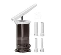 Llenador de salchichas profesional para salchichas caseras, manual | Robusto relleno de salchichas, relleno de carne, accesorios de cocina que ahorran mano de obra con gran capacidad para