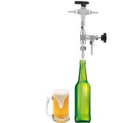 Llenadora de Botellas de Cerveza, 40 cm llenadora de Contrapresión CO2 de Acero Inoxidable 304, Kit de Elaboración de Cerveza Casera con Regulación de Presión, para Bar, Casera Embotellado de Vino
