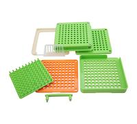 Llenadora de Cápsulas con Instrucciones Detalladas Uso de 100 Orificios con Máquina de Llenado de Cápsulas de Gelatina Vacía o Cápsula Vegetariana(0#)