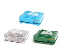 Llenadora de cápsulas vacías de 100 agujeros, máquina de llenado de cápsulas para tamaño 00, cápsulas vacías vegetarianas o gelatina, cápsulas de cosméticos en polvo, manual, clínica, laboratorio y