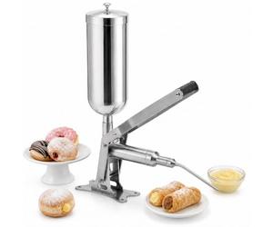 Llenadora De Donuts Churro 5L,Inyector Manual De Croissant Acero Inoxidable
