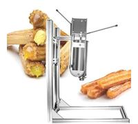 Llenadora manual para donas de frutas latinas, máquina de churros vertical resistente, fabricante de churros comercial para restaurantes y catering