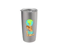 Lleva el firmamento - Atlas Vaso térmico de acero inoxidable de doble pared