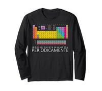 Lleva esta camiseta periódicamente - Química Pun Manga Larga