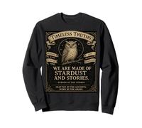 Lleva sabiduría como armadura atemporal Cosmic Novedad y audaz Sudadera