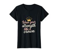 Lleva tu Fuerza como un diseño Feminista de Corona Camiseta