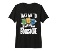 Llévame a la librería - Lectura Divertida para Amantes de los Libros Camiseta Premium