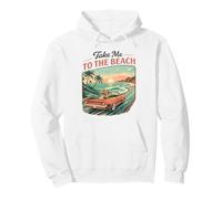 Llévame a la Playa Retro Sunset Drive Sudadera con Capucha